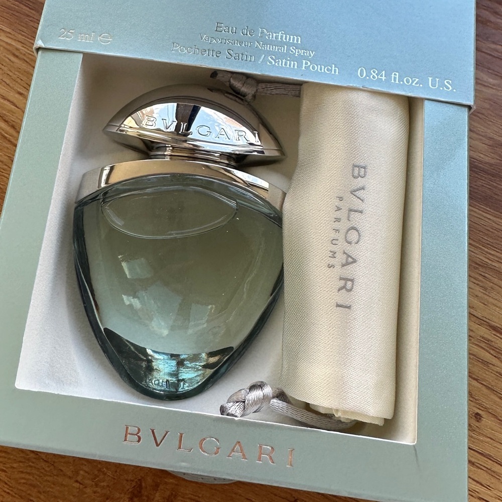 Bvlgari BLV II Eau De Parfum Spray for Women with Satin Pouch, 0.84 Fluid Ounce